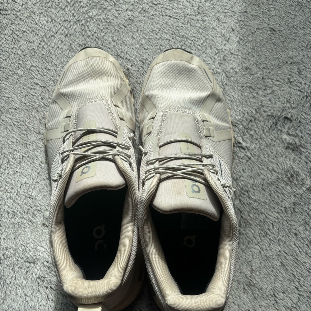 On Running Cloud 6 Waterproof Seashell (White) - image 5